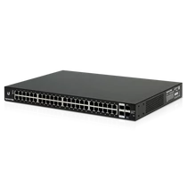 UBiQUiTi EdgeSwitch 48x1000Mbps + 2x1000Mbps SFP + 2x10000Mbps SFP + , Menedzselhető, Rackes - ES-48-LITE Ubiquiti