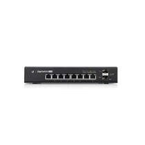 UBiQUiTi EdgeSwitch 8x1000Mbps (POE + ) + 2x1000Mbps SFP, Menedzselhető, Rackes - ES-8-150W