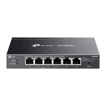 TP-LINK Switch 6x1000Mbps (4xPOE + ) Fémházas Easy Smart (Omada), ES206GP TP-Link