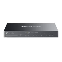 TP-LINK Switch 9x1000Mbps (8xPOE + ) +1xGigabit SFP kombó Fémházas Easy Smart (Omada), ES210GMP TP-Link