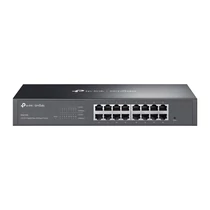 TP-LINK Switch 16x1000Mbps Fémházas Easy Smart (Omada), ES216G TP-Link