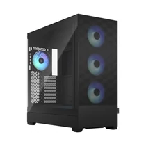 FRACTAL DESIGN Ház Midi ATX Pop XL Air RGB TG Clear Tápegység nélkül, Fekete Üvegfalú FRACTAL DESIGN
