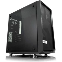 FRACTAL DESIGN Ház Midi ATX Meshify C Dark TG Tápegység nélkül, Fekete Üvegfalú FRACTAL DESIGN