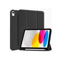 TECH-PROTECT APPLE IPAD 10.9 (2022) TABLET TOK ON / OFF FUNKCIÓVAL, APPLE PENCIL TARTÓVAL - BLACK (ECO CSOMAGOLÁS) TECH-PROTECT