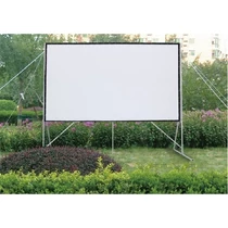 FUNSCREEN 150" (4:3) Fast-Fold, hordozható, feszített keretes vetítővászon (Méret: 229x305 cm) Funscreen