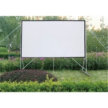 FUNSCREEN 180" (4:3) Fast-Fold, hordozható, feszített keretes vetítővászon (Méret: 274x366 cm) Funscreen