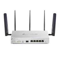 TP-LINK Vezetékes AX3000 VPN Router 1xSFP / WAN(1000Mbps) + 1xWAN(1000Mbps) + 4xLAN(1000Mbps) Omada Pro, G36W-4G TP-Link