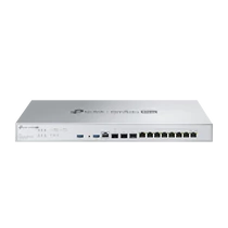 TP-LINK Vezetékes VPN Router 1xWAN(10Gbps) + 1xWAN / LAN(10Gbps) + 8xLAN(1000Mbps) + 1xGigabit SFP Rackes Omada Pro, G611 TP-Link
