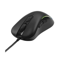 DELTACO GAMING Vezetékes Egér GAM-104, DM120 gaming mouse, RGB, 800-3200 DPI, 125 Hz, RGB LED, USB, black