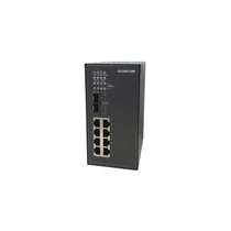 RAISECOM L2 DIN sínes menedzselhető ipari switch, 4xSFP + 8xGE RJ45, ( + AC TÁP!) RAISECOM