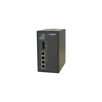 RAISECOM L2 DIN sínes menedzselhető ipari switch, 2x100 / 1000 SFP + 4xGE RJ45 + 1 alarm, ( + AC TÁP!) RAISECOM