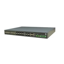 RAISECOM L2 menedzselhető ipari switch, 19"RM, 4xGE combo + 8x100 / 1000SFP + 16xGE RJ45, 2xDC RAISECOM
