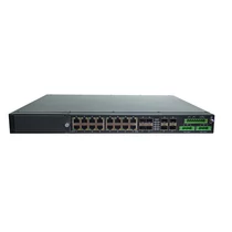 RAISECOM L2 menedzselhető ipari switch, 19"RM, 4x10G SFP+ +4xGE combo + 12xGE RJ45 + 1 bővítőhely, (+ 2xAC TÁP!) RAISECOM