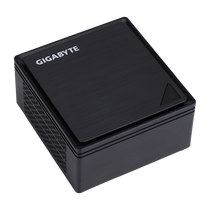 GIGABYTE PC BRIX, Intel Celeron N3350 2.4 GHz, HDMI, DSUB, LAN, WIFI, Bluetooth, 2,5" HDD hely, USB 3.0