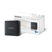 GIGABYTE PC BRIX, Intel Core i3 1315U 4.5GHz, 2xHDMI, Displayport (Type-C), LAN, WIFI, BT, 2.5" HDD hely, 6xUSB Gigabyte