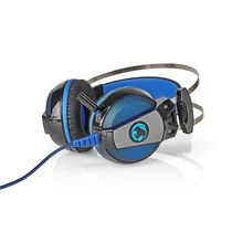 Nedis GHST500BK USB gamer headset, 7.1 térhatás, LED világítás, 2,1m kábel NEDIS