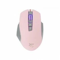 White Shark GARETH gamer egér, pink