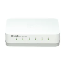 D-LINK Switch 5x1000Mbps Műanyagházas Asztali, GO-SW-5G / E