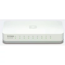 D-LINK Switch 8x100Mbps Műanyagházas Asztali, GO-SW-8E / E