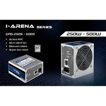 CHIEFTEC Tápegység iARENA 500W 12cm ATX OEM 85+