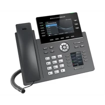 GRANDSTREAM IP Telefon 6 vonalas Carrier-Grade, HD színes LCD kijelző, Wifi-s, GRP2616