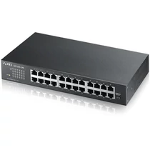 ZYXEL Switch 24x1000Mbps Fémházas Rackes, GS1100-24E-EU0104F Zyxel