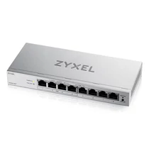 ZYXEL Switch 8x1000Mbps (4xPOE + ), Fémházas Asztali, GS1200-8HPV3-EU0101F Zyxel