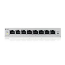 ZYXEL Switch 8x1000Mbps Fémházas Asztali, Web menedzselés, GS1200-8V3-EU0101F Zyxel