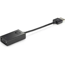 A HP HDMI–VGA átalakítója maximalizálja a HP UltrabookTM vagy a noteszgép kijelzőjének kihasználhatóságát, mert a HDMI kimeneti jeleket analóg VGA bemenetté alakítja át, így könnyen csatlakoztatható egy külső VGA kijelző a két kijelzős működéshez.&bull;&n