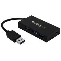 4 PORT USB 3.0 HUB WITH USB C .
