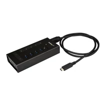 7 PORT USB C HUB - C TO C + A .