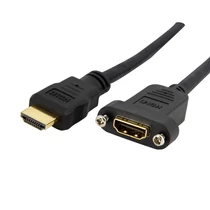 3 FT HDMI PANEL MOUNT CABLE HDMI CABLES