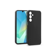 Haffner Soft szilikon tok - Samsung SM-A165 Galaxy A16 4G / A16 5G - fekete HAFFNER