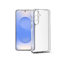 Haffner Clear Case kameravédős szilikon tok - Samsung SM-S947 Galaxy S26+ - átlátszó HAFFNER