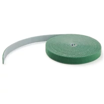 HOOK AND LOOP ROLL 25FT. - GREEN - RESUABLE