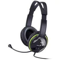 GENIUS Fejhallgató HS-400A, 3,5mm Jack, Zöld Genius