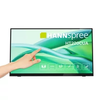 HANNspree 21.45" FHD érintőképernyős monitor USB-C HDMI DP VGA USB-hub