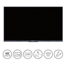 AG Neovo HU75T60 75" Interaktív érintőkijelző,4K,NeoV, Win, Android