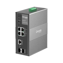 TP-LINK Switch Ipari 3x1000Mbps(POE + ) + 1x1000Mbps(POE + +) + 1xSFP + 1xGigabit kombó SFP Fémházas, IES206GPP TP-Link