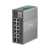 TP-LINK Switch Ipari 6x1000Mbps(POE + ) + 2x1000Mbps(POE + +) + 2xGigabit kombó SFP Fémházas, IES210GPP TP-Link
