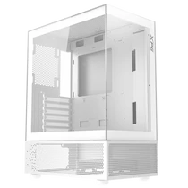 ADATA XPG Ház Midi ATX Invader X Mini, 5x120mm RGB ventilátor, Tápegység nélkül, üvegfalú, fehér ADATA