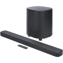 JBL BAR 500M2 Dolbi Atmos soundbar, 5,1, 750W, vezeték nélküli, HDMI, USB, 10 colos mélynyomó, fekete JBL