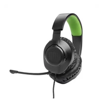 JBL Quantum 100X Console (Vezetékes, gaming fejhallgató levehető mikrofonnal), Fekete / Zöld JBL