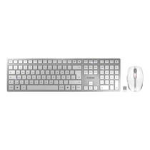 CHERRY DW 9100 SLIM KEYBOARD AND MOUSE SET WHITE SIL