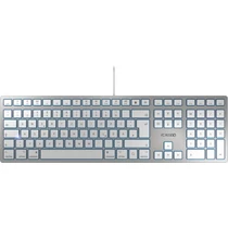 CHERRY KC 6000 SLIM SILVER CORDED KEYBOARD F/ MAC
