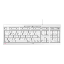 CHERRY STREAM KEYBOARD GERMANY WHITE-GREY