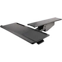 UNDER DESK KEYBOARD TRAY ADJUSTABLE W/ MOUSE PAD