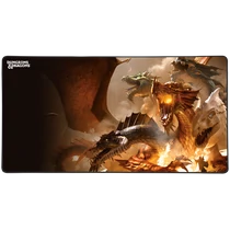 KONIX - DUNGEONS & DRAGONS "Tiamat" Gaming Egérpad 900x460mm, Mintás KONIX