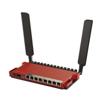 MIKROTIK Wireless Router 2,4GHz,8x1000Mbps + 1x2500Mbps SFP,  AX600, Menedzselhető, Asztali - L009UIGS-2HAXD-IN MikroTik