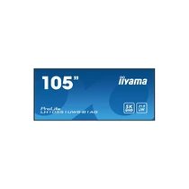 iiyama Prolite, IPS 24 / 7, 104,7" 5120x2160, 21:9, 500cd, 8ms, 1200:1,HDMI / DPx2 / USB-C / USBx4 / RJ45, LH10551UWS-B1AG Iiyama
